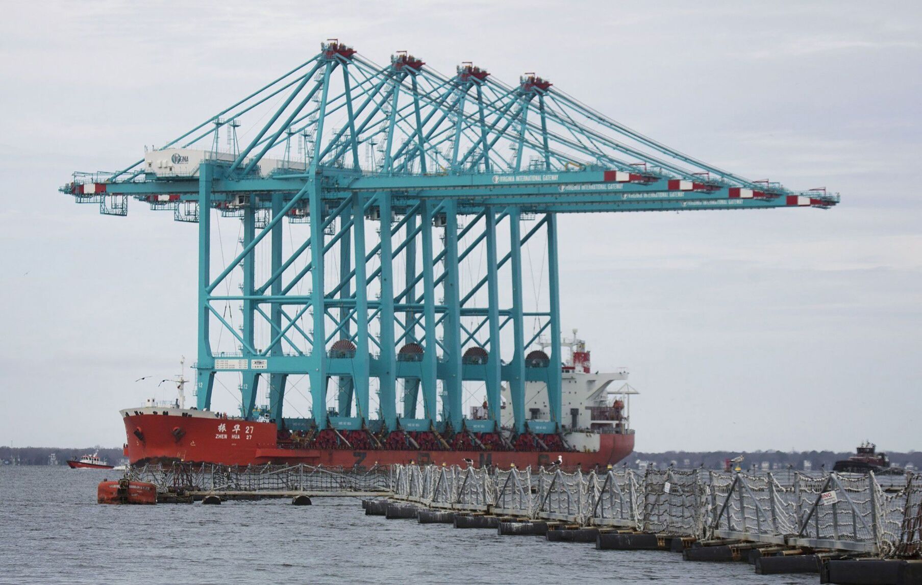 Congressional probe finds communications gear in Chinese cranes, raising spying concerns